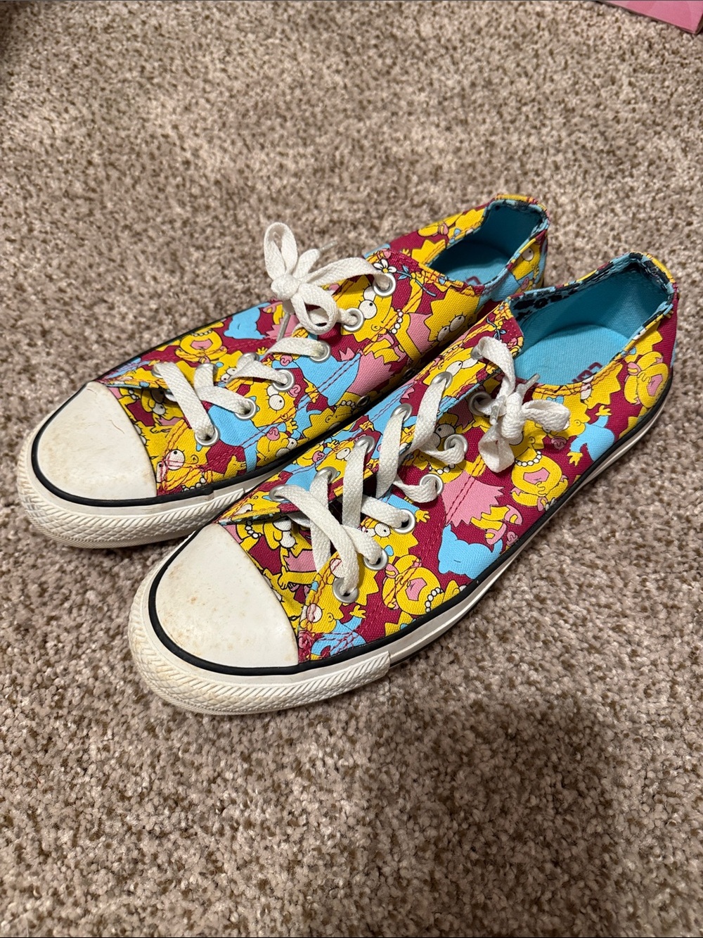 Converse Women’s Simpsons Low-Top Sneakers - Picture 3 of 5